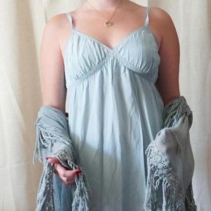 100% silk VS babydoll style slip dress.